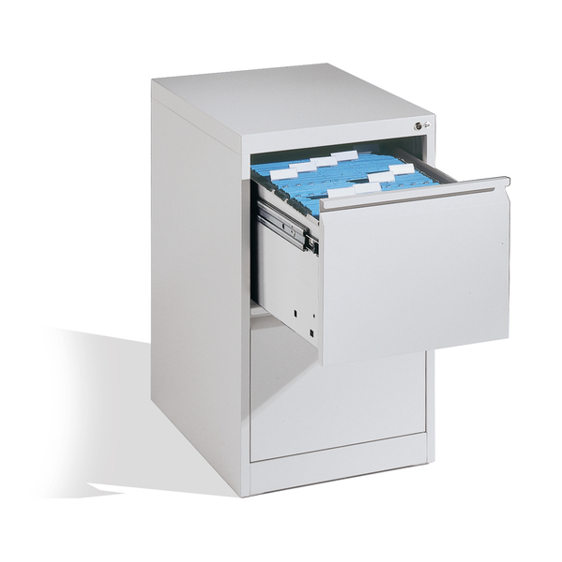 C+P Acurado Hängeregistraturschrank - H733 x B433 x T590 mm - Grau 7035
