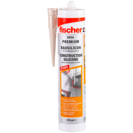 DBSA Bausilicon 310ml - Transparente Dichtungspaste