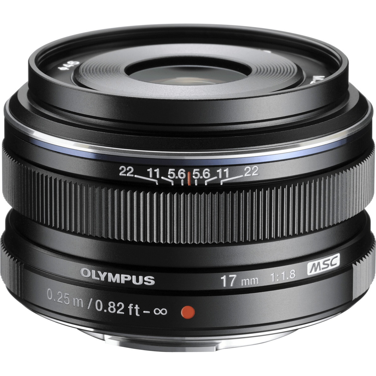 Olympus M.Zuiko 17mm f1.8 Objektiv - Schwarz